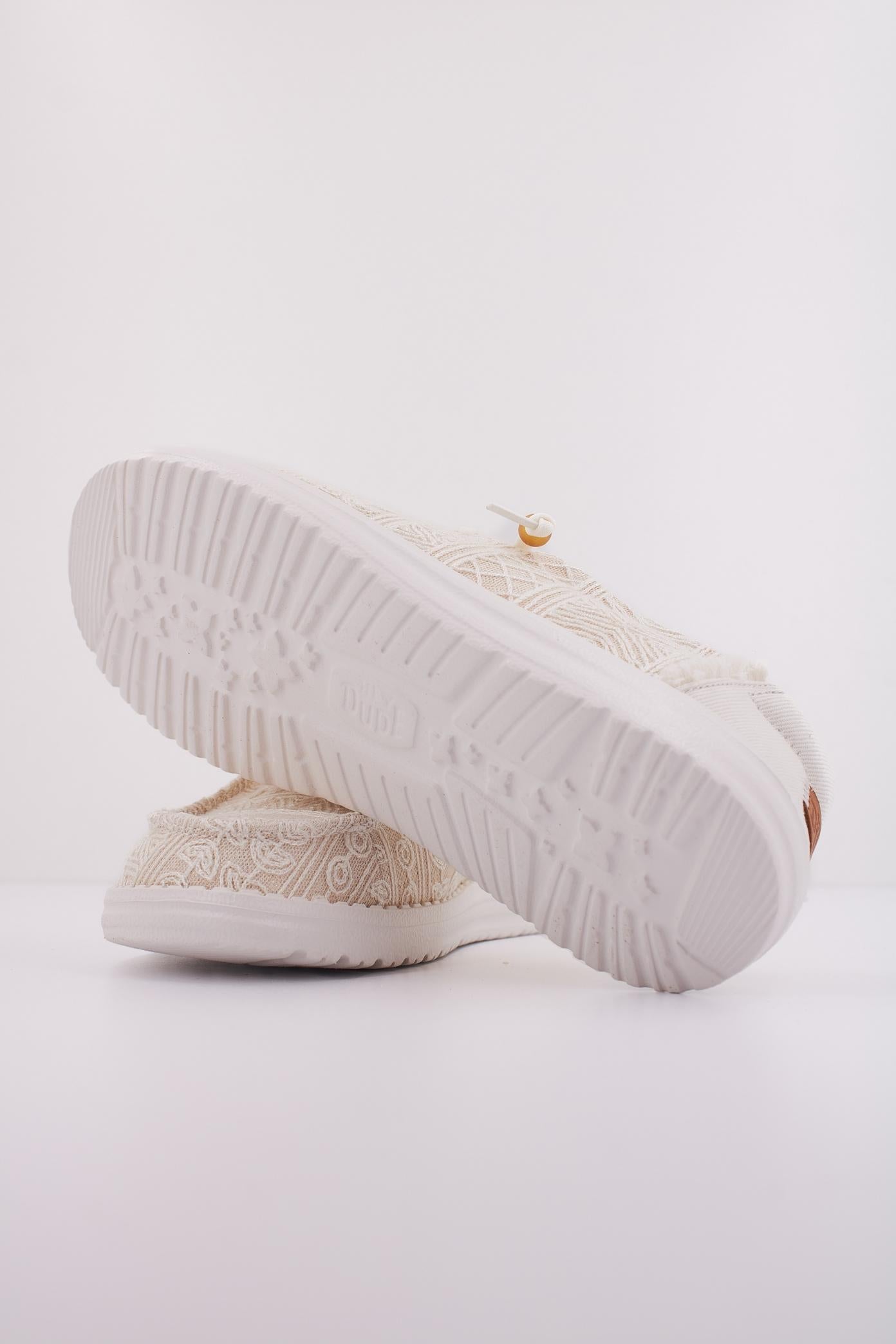 HEY DUDE WENDY CROCHET LACE en color BLANCO  (5)