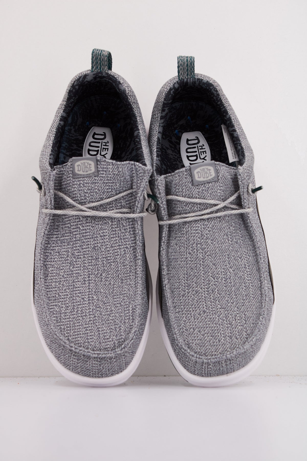 HEY DUDE WALLY HEYO MESH en color GRIS  (3)