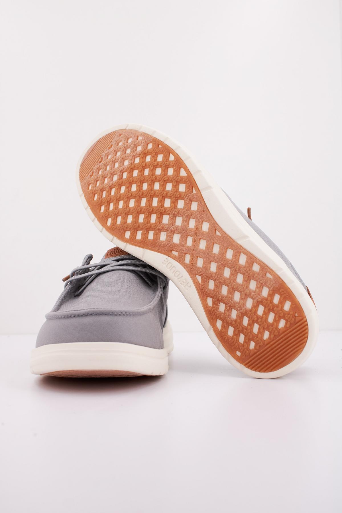 HEY DUDE  PAUL CANVAS en color GRIS  (5)