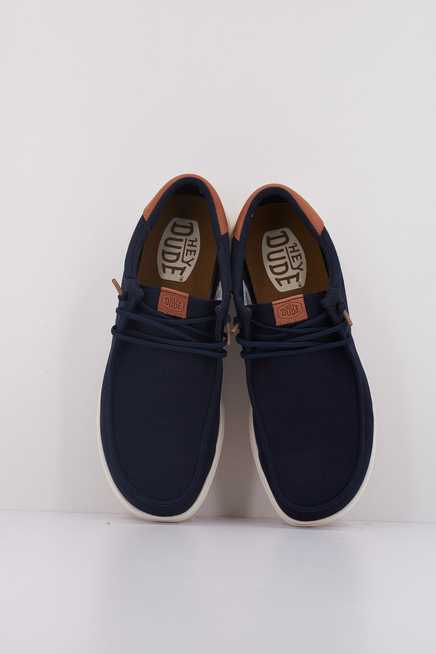 HEY DUDE  PAUL CANVAS en color AZUL  (3)