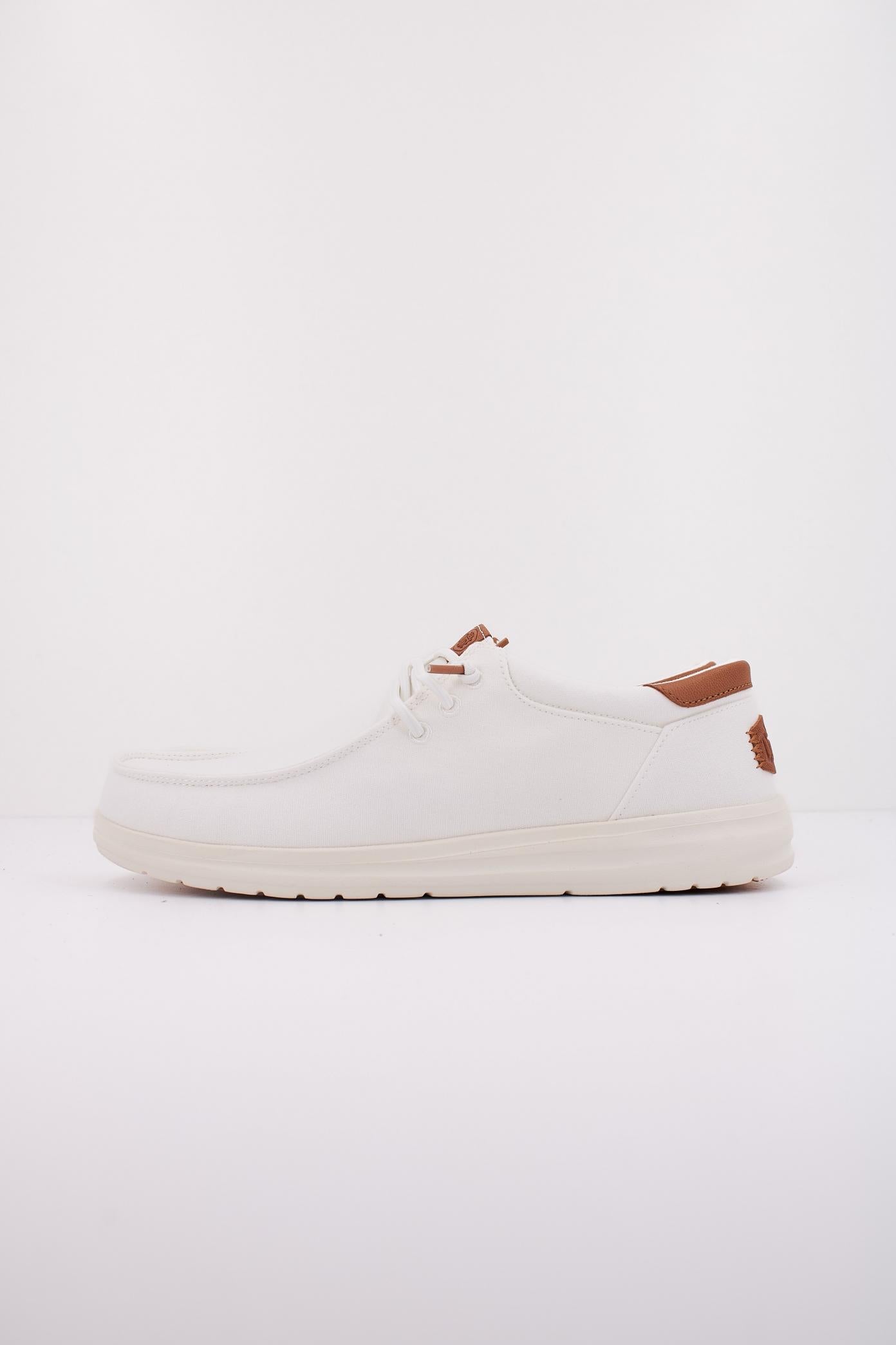 HEY DUDE  PAUL CANVAS en color BLANCO  (1)