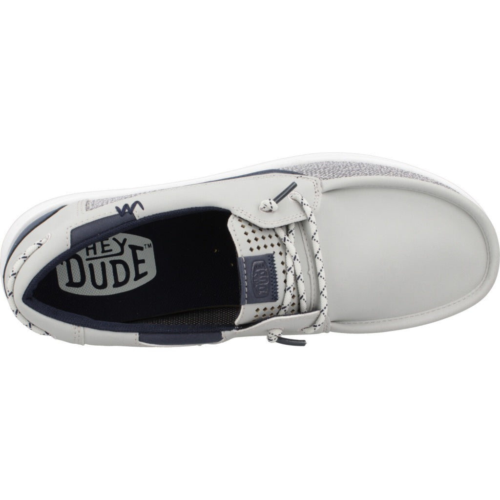 HEY DUDE WEISH GRIP CLASSIC MESH en color GRIS  (7)