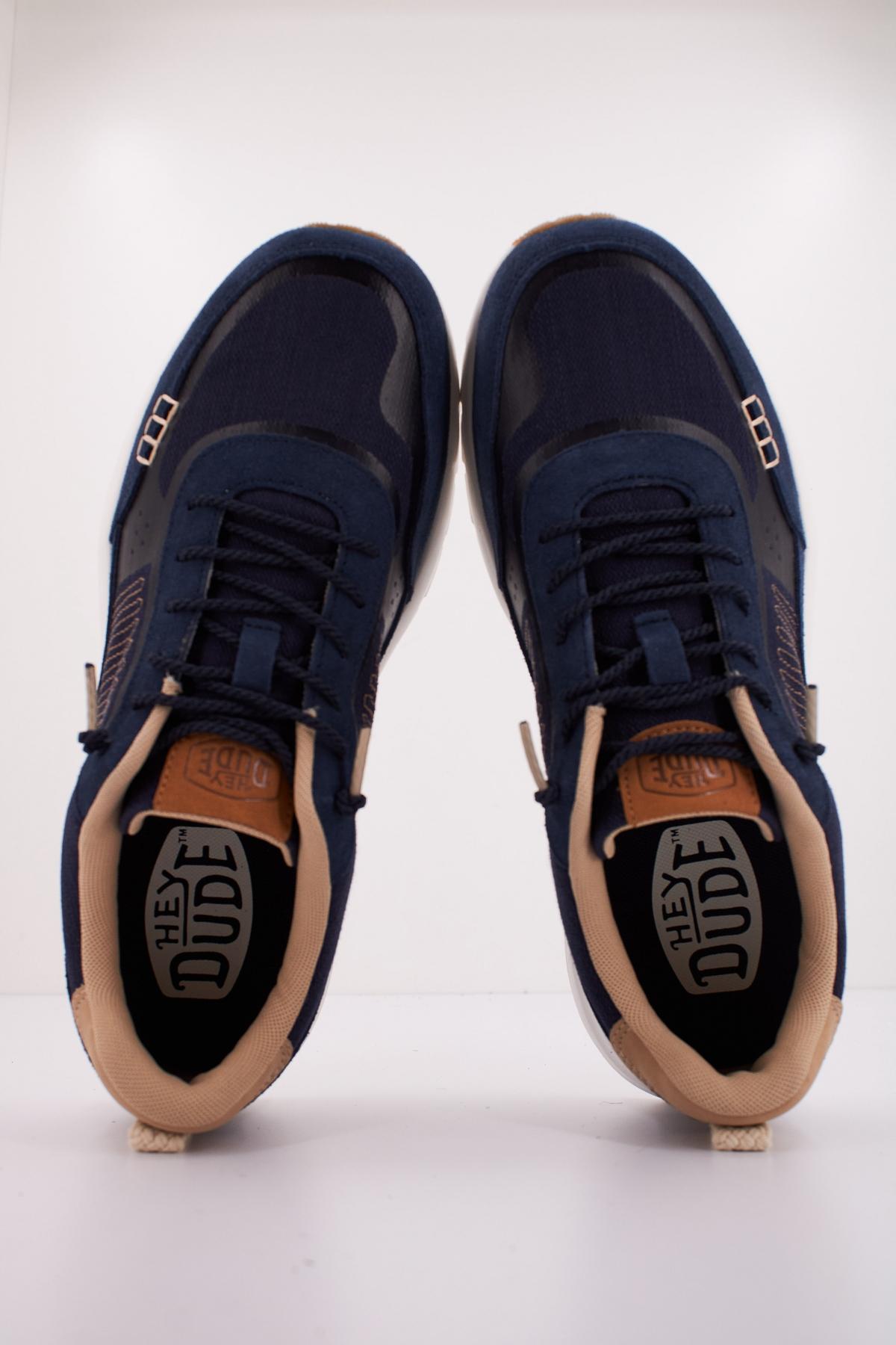 HEY DUDE SIROCCO ALTA CRAFT en color AZUL  (3)