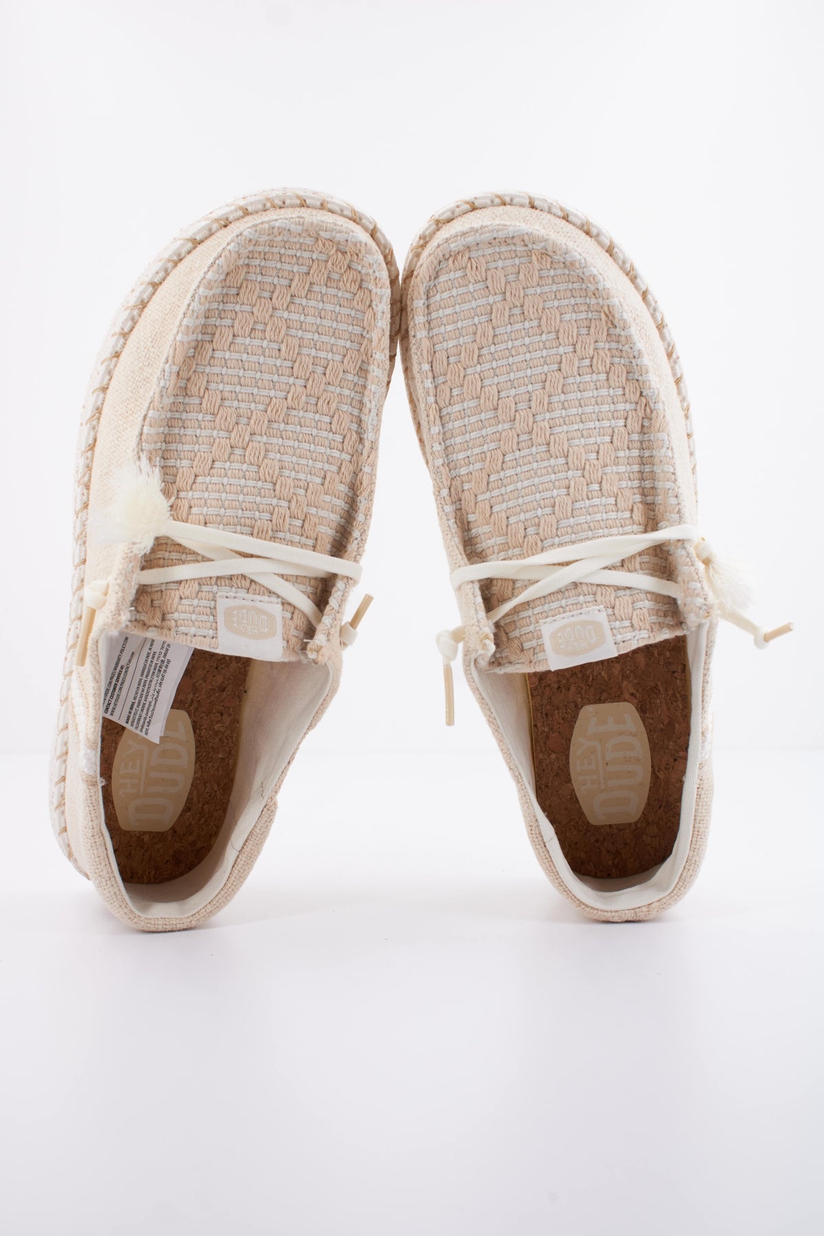 HEY DUDE WENDY FUNK COASTAL JUTE en color BEIS  (3)