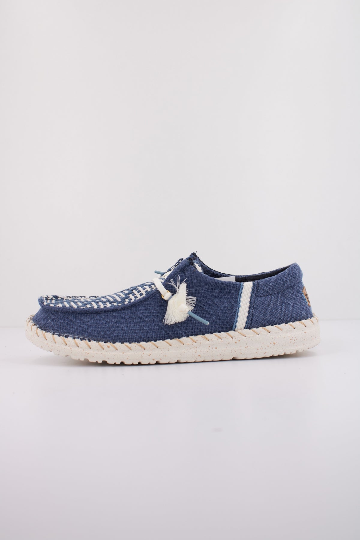 HEY DUDE WENDY FUNK COASTAL JUTE en color AZUL  (1)