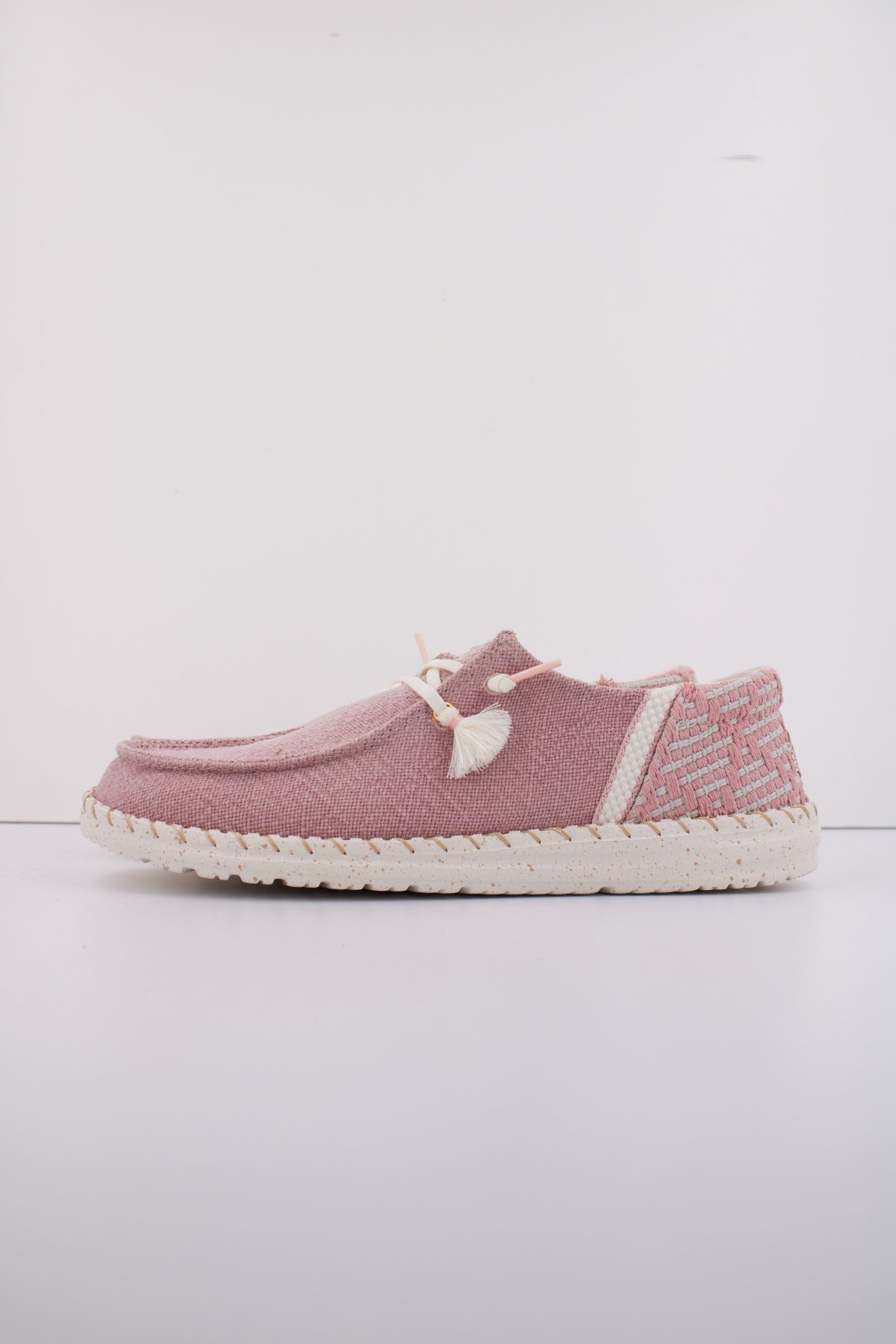 HEY DUDE WENDY FUNK COASTAL JUTE en color ROSA  (1)