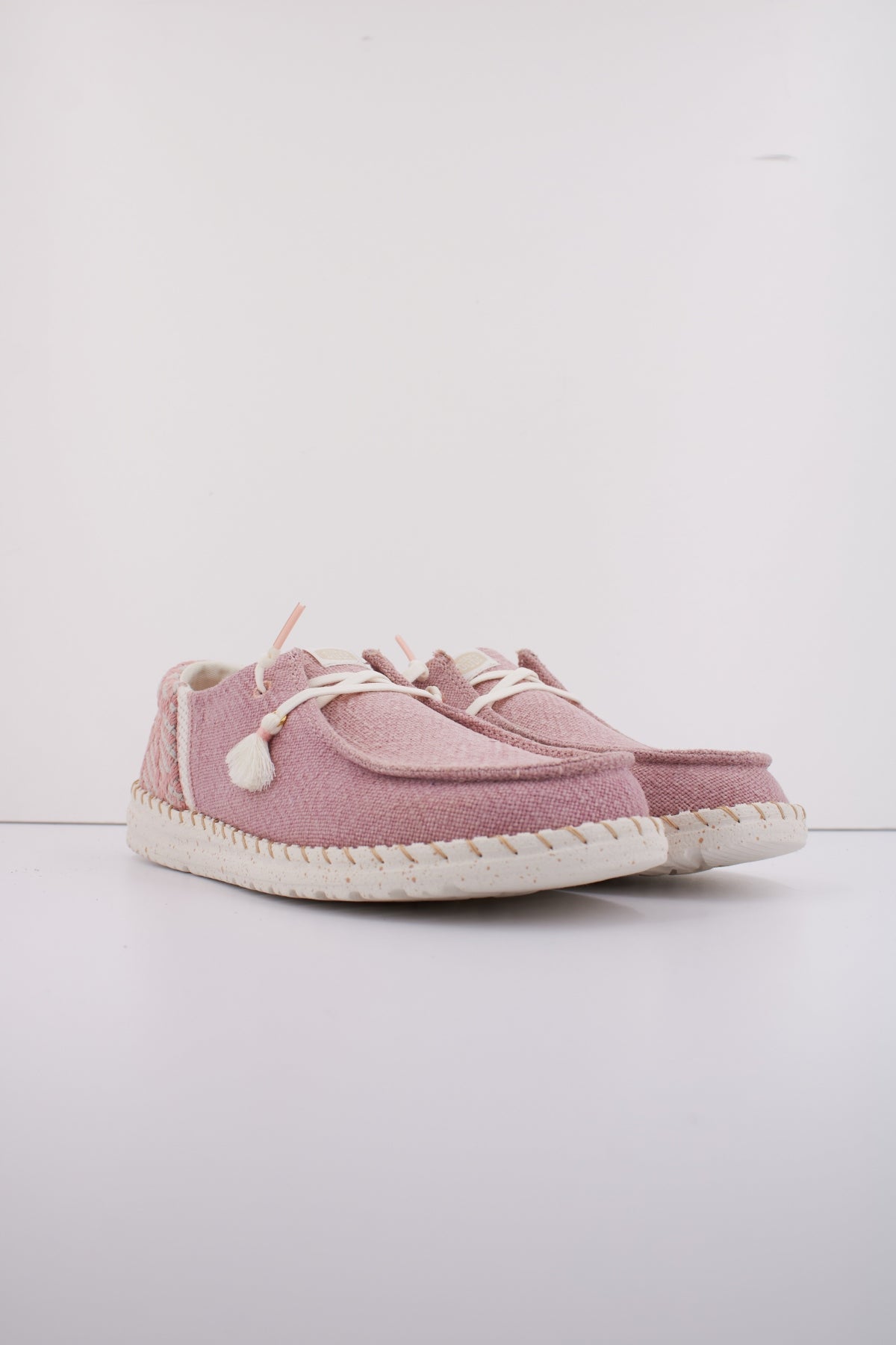 HEY DUDE WENDY FUNK COASTAL JUTE en color ROSA  (2)