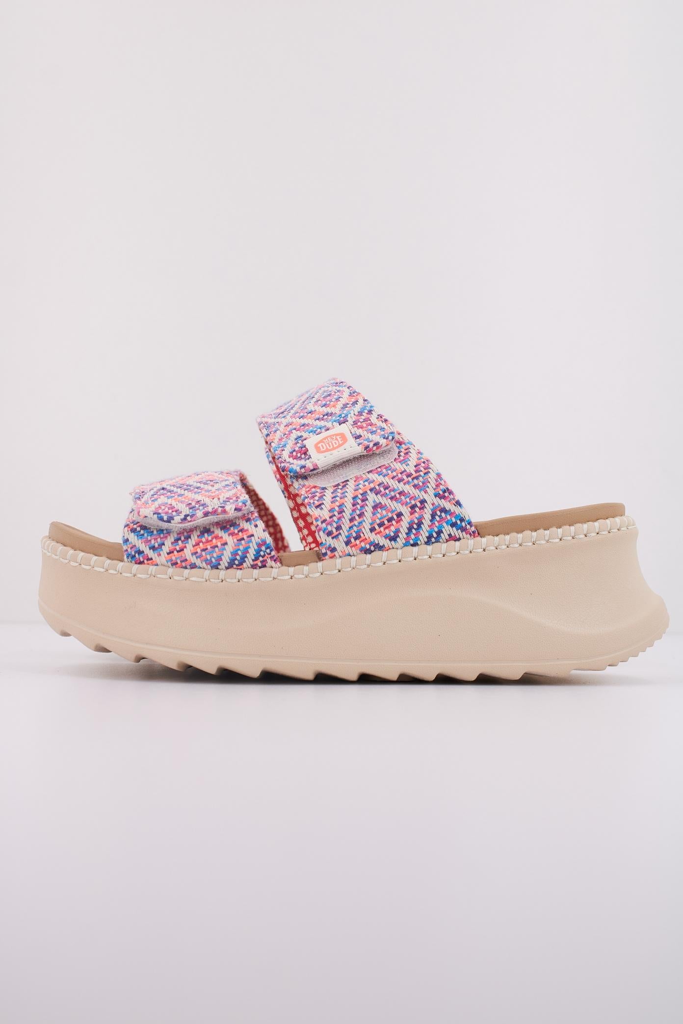 HEY DUDE DELRAY SLIDE SURF BAJA en color MULTICOLOR  (1)
