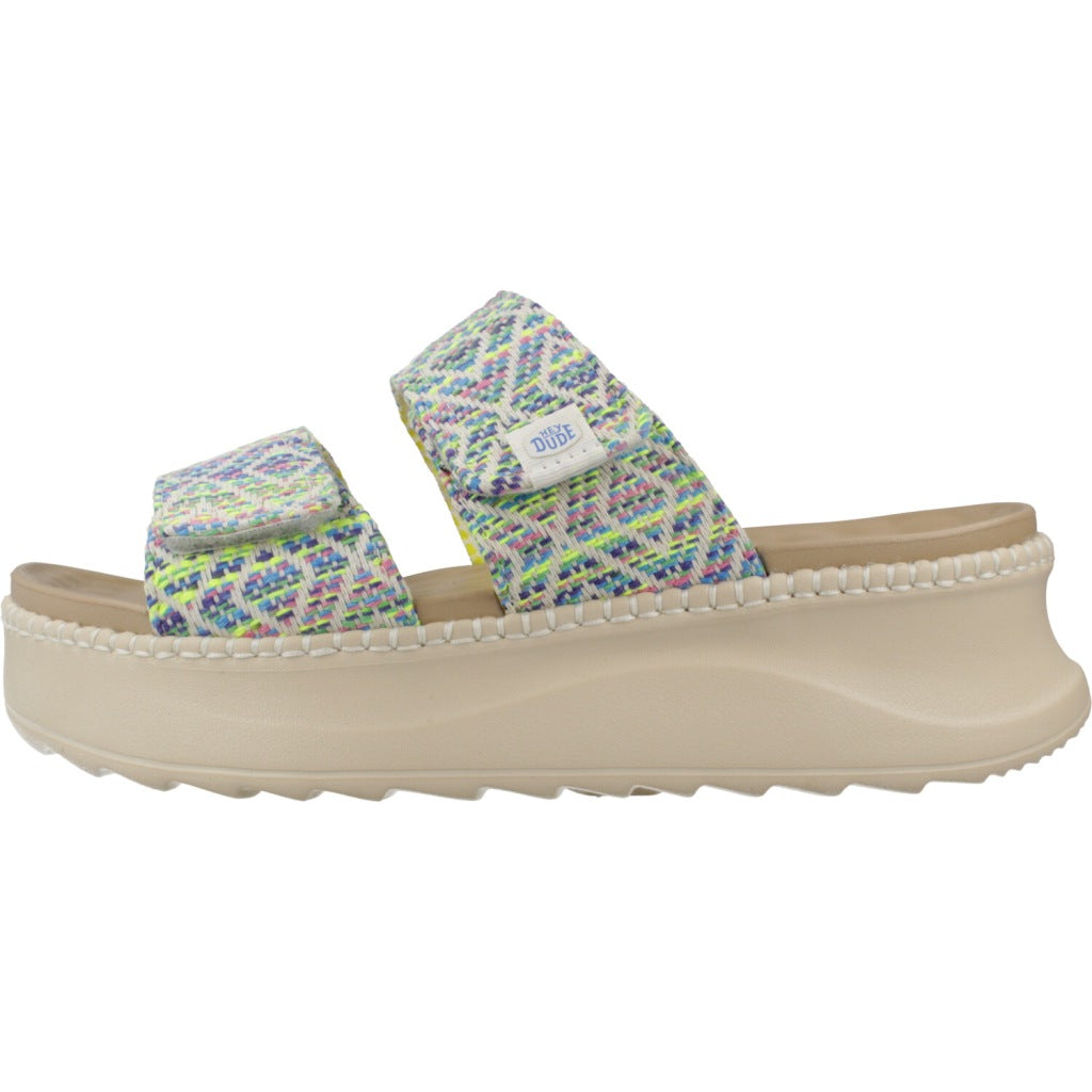 HEY DUDE DELRAY SLIDE SURF BAJA en color MULTICOLOR  (2)