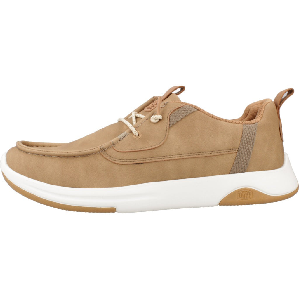 HEY DUDE WALLY DRIFT CLASSIC en color MARRON  (2)
