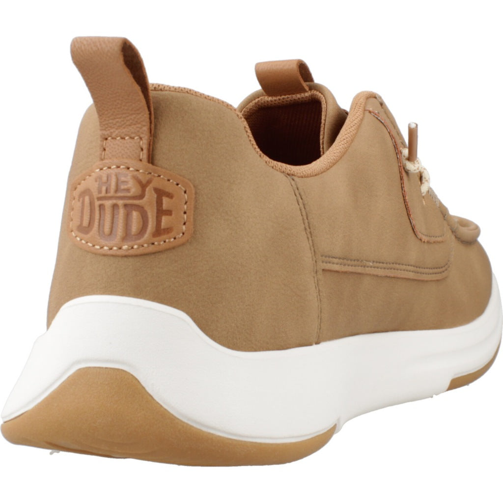HEY DUDE WALLY DRIFT CLASSIC en color MARRON  (3)