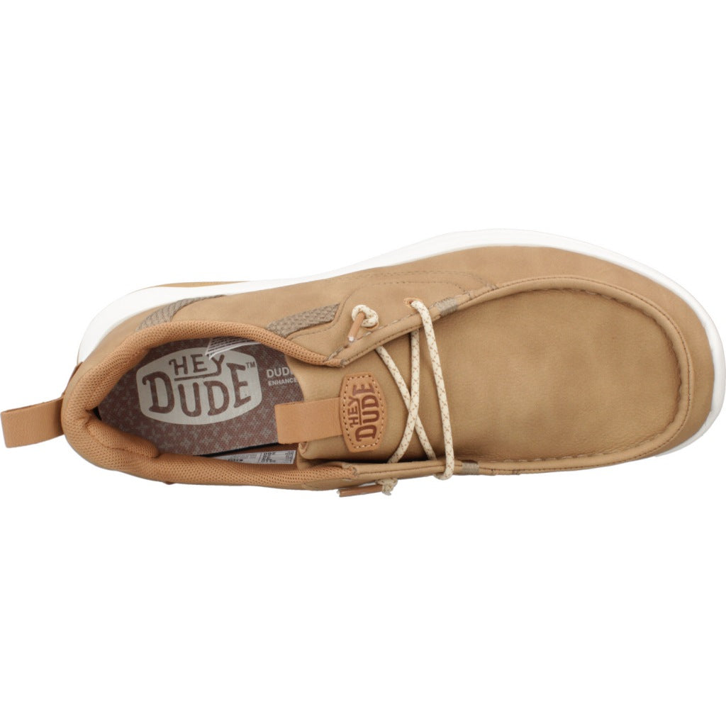 HEY DUDE WALLY DRIFT CLASSIC en color MARRON  (7)