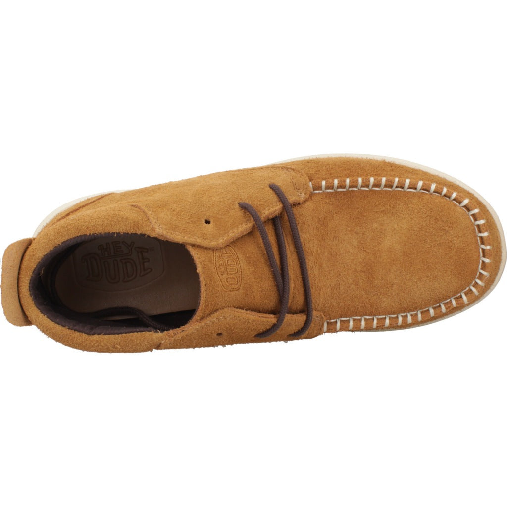 HEY DUDE WALLY NXT MID en color MARRON  (7)