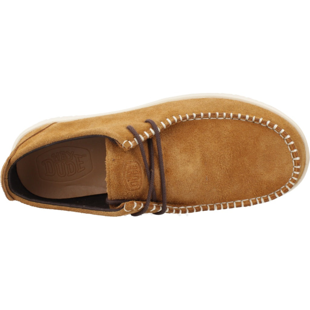 HEY DUDE WALLY NXT MOC en color MARRON  (7)