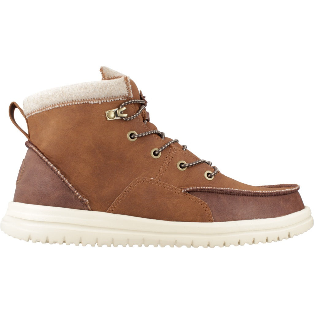 HEY DUDE BRADLEY CLASSIC TUMBLED en color MARRON  (4)
