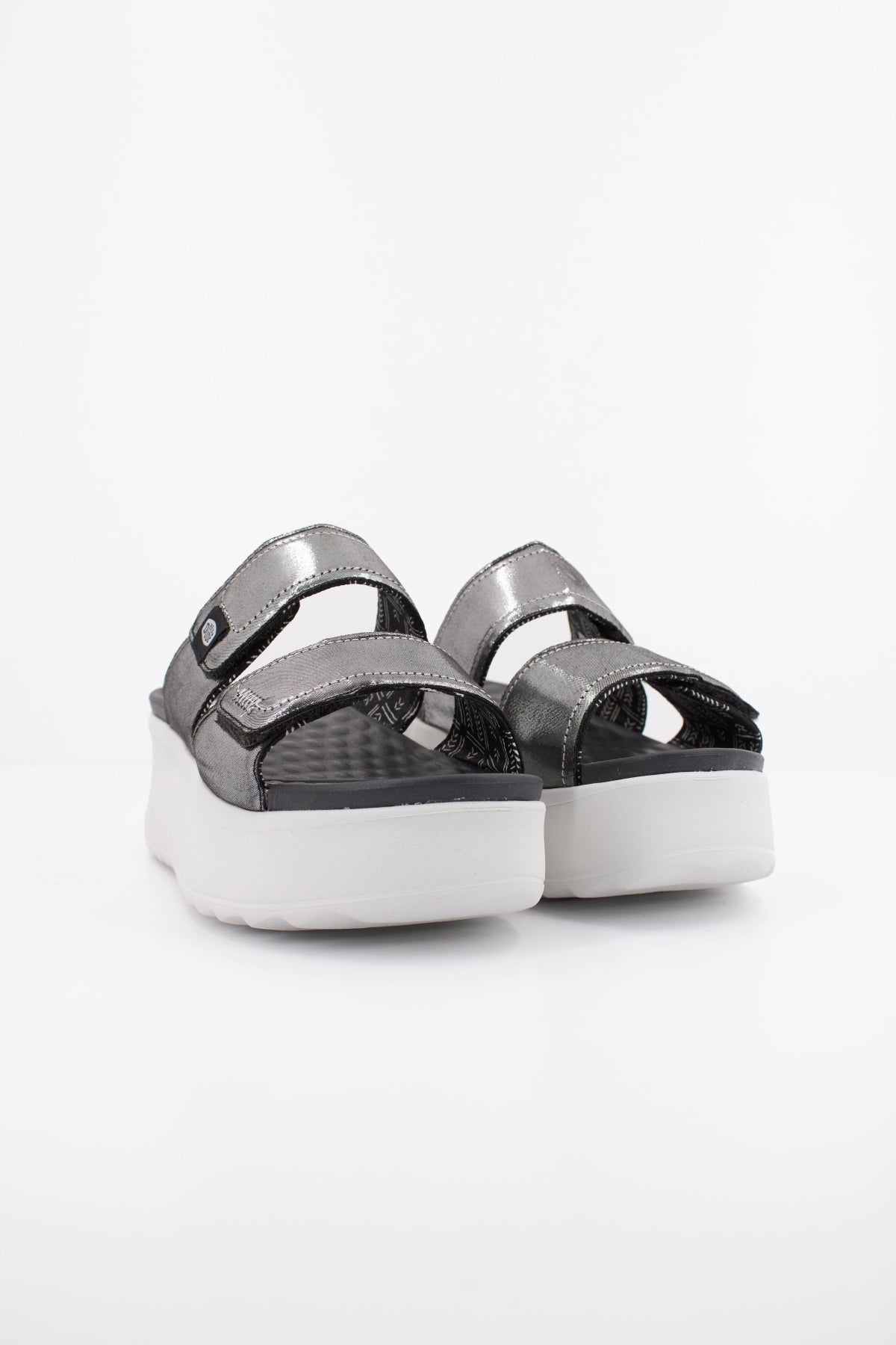HEY DUDE DELRAY SLIDE CLASSIC en color PLATA  (2)