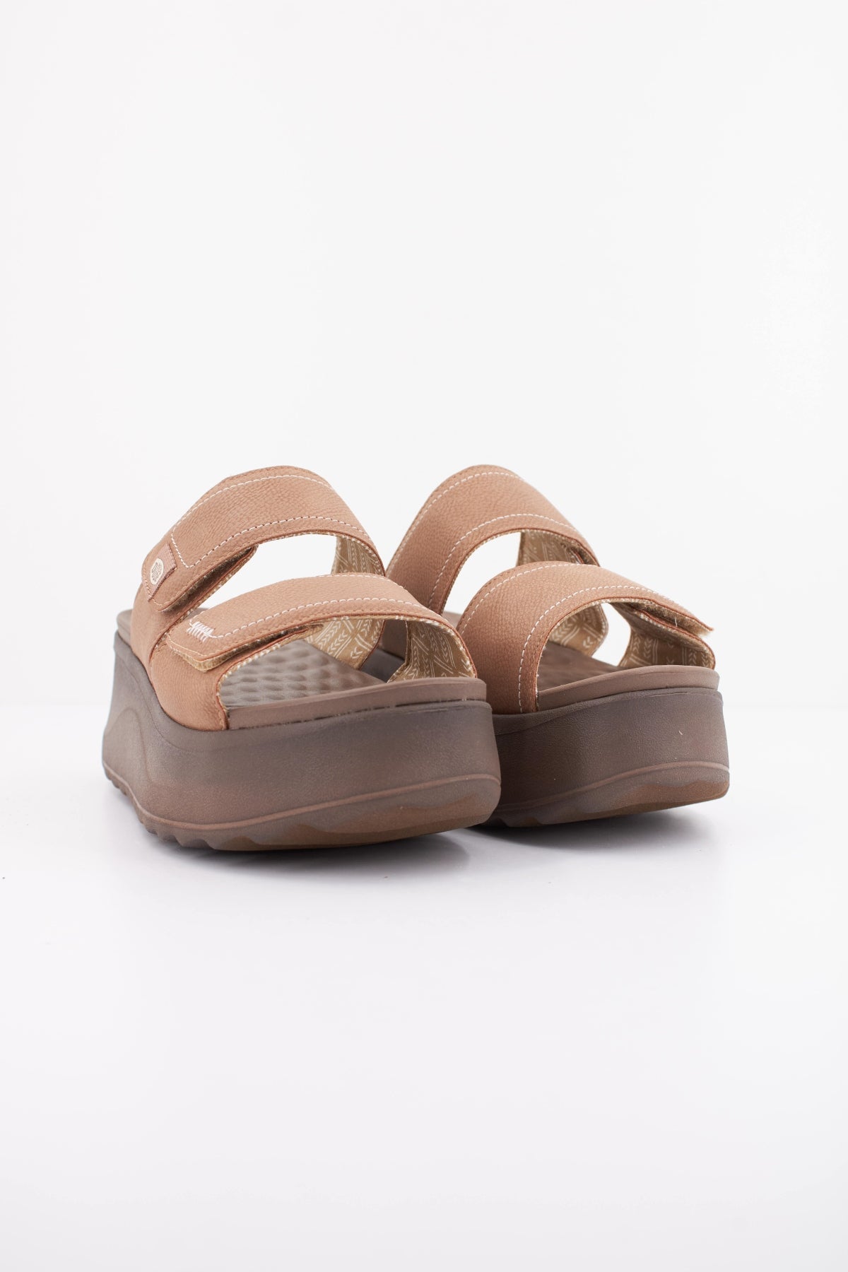 HEY DUDE DELRAY SLIDE CLASSIC en color MARRON CLARO  (2)