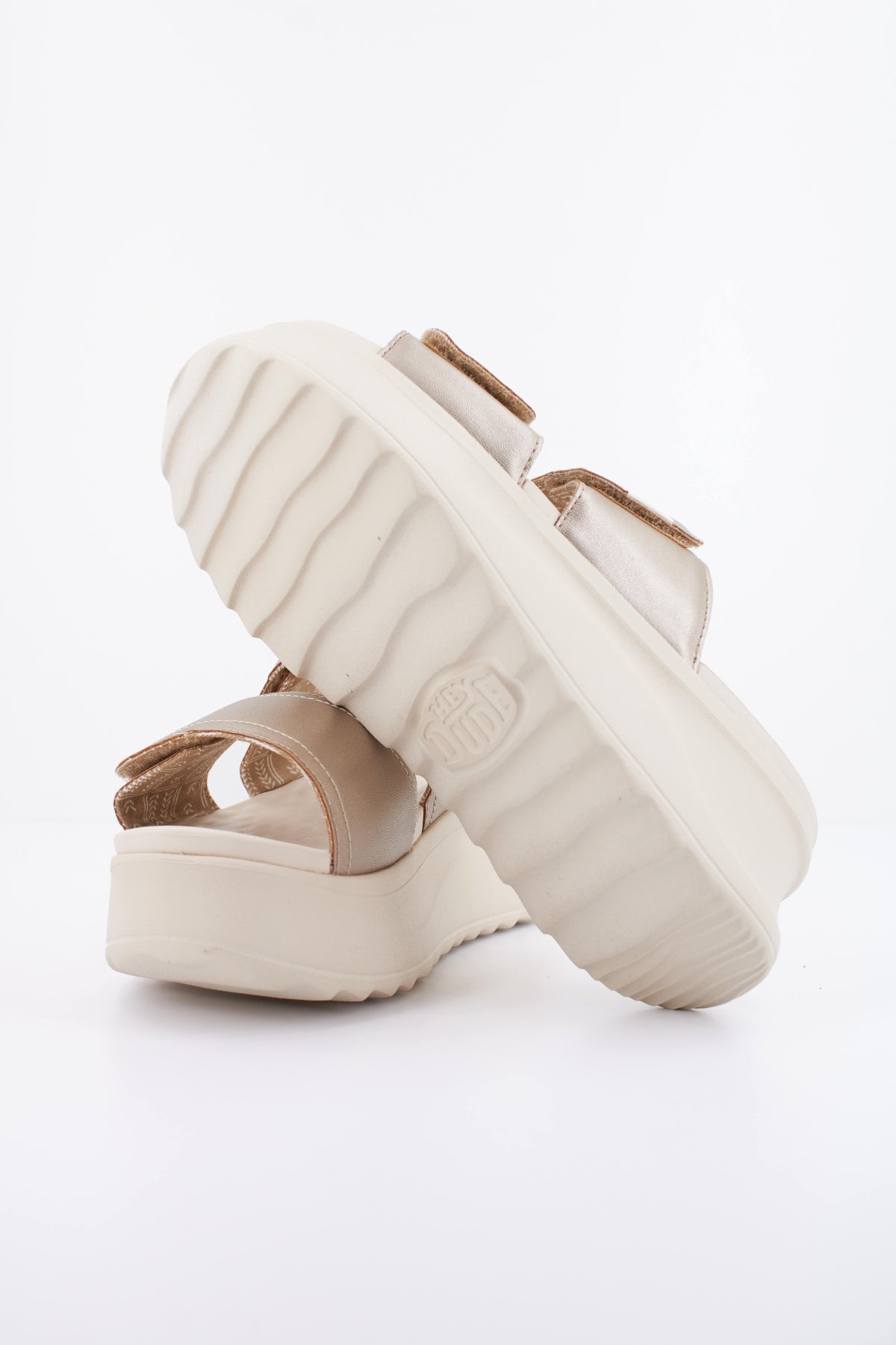 HEY DUDE DELRAY SLIDE CLASSIC en color ORO  (5)