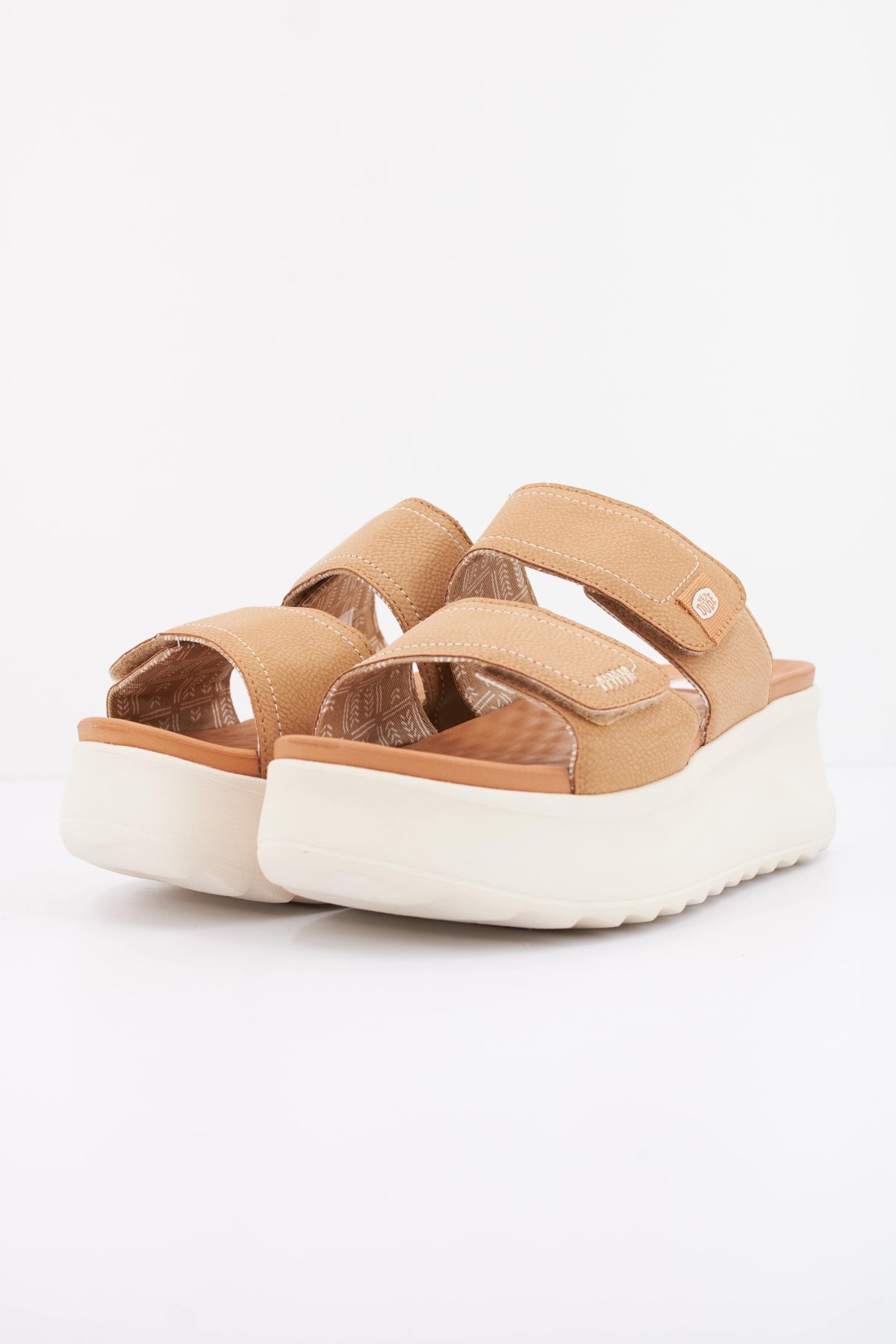 HEY DUDE DELRAY SLIDE CLASSIC en color MARRON  (2)