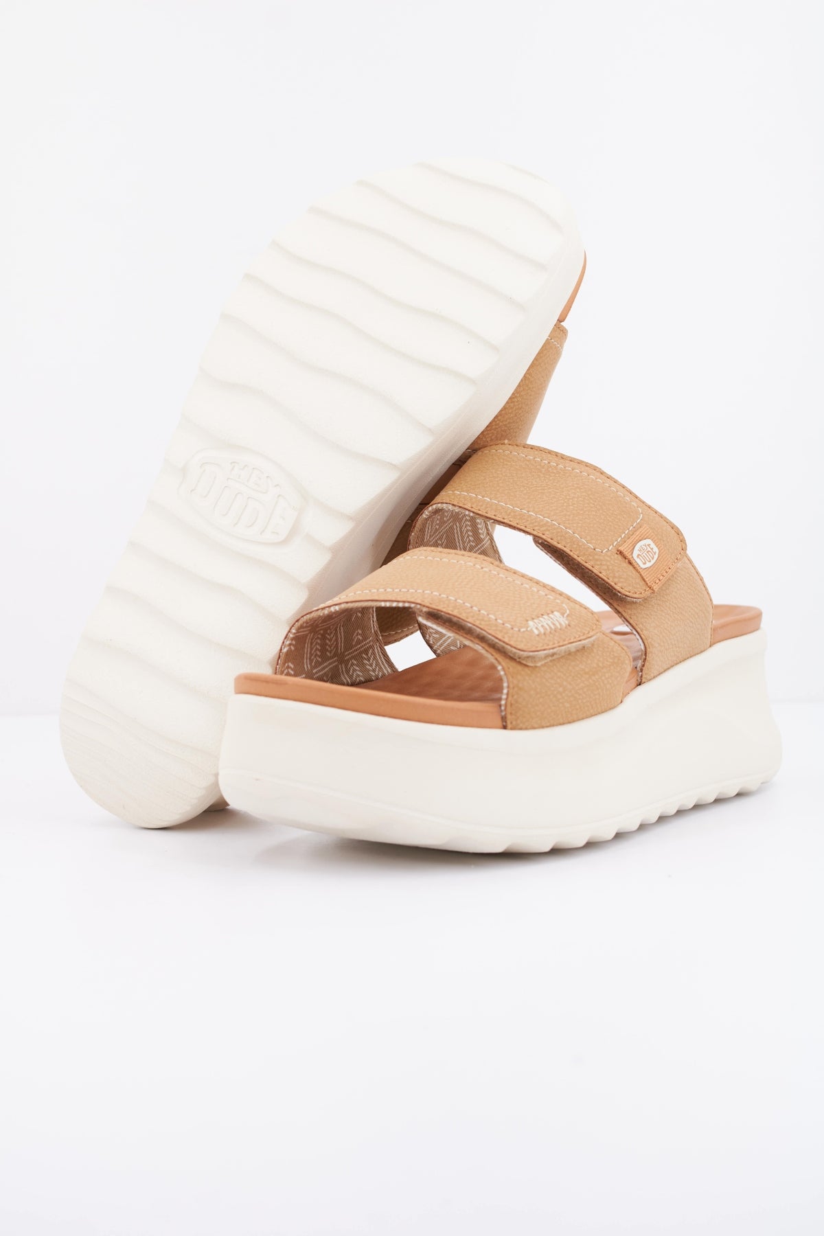 HEY DUDE DELRAY SLIDE CLASSIC en color MARRON  (5)