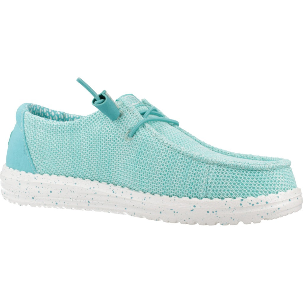 HEY DUDE WENDY STRETCH MESH CERAMIC en color AZUL  (5)