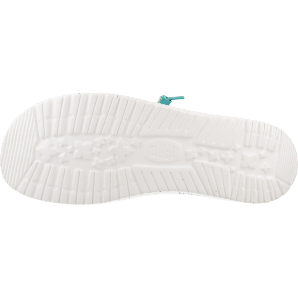 HEY DUDE WENDY STRETCH MESH CERAMIC en color AZUL  (6)