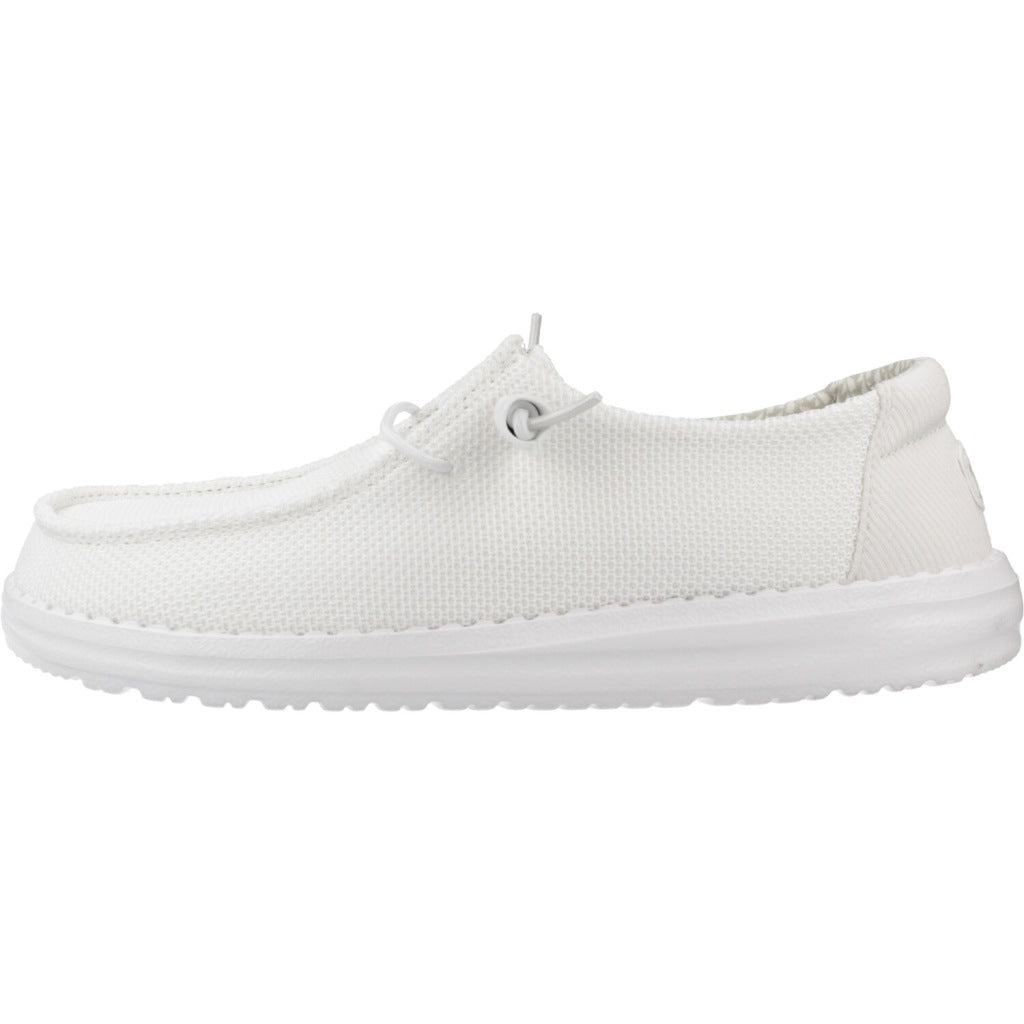 HEY DUDE WENDY STRETCH MESH CERAMIC en color BLANCO  (2)