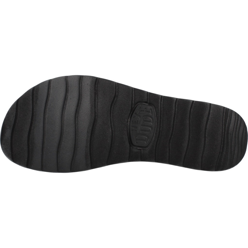 HEY DUDE DELRAY BUCKLE COTTAGE CROCHE en color NEGRO  (7)
