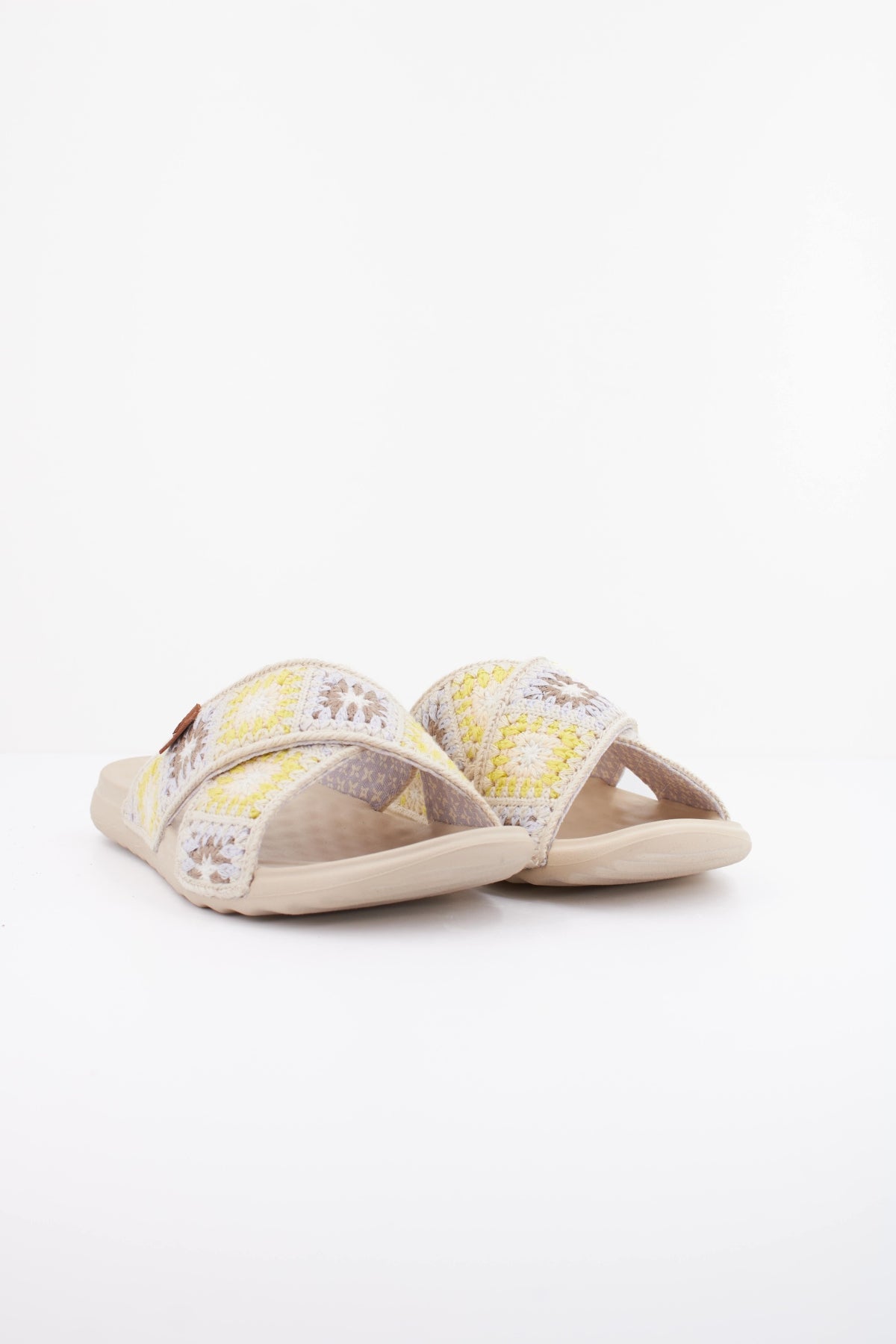 HEY DUDE CHRISTI SLIDE COTTAGE CROCHE en color MULTICOLOR  (2)