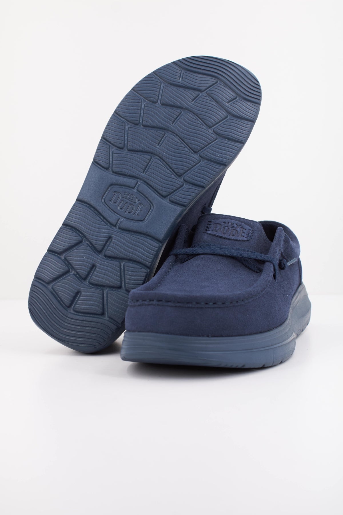HEY DUDE WALLY X SUEDE en color AZUL  (5)