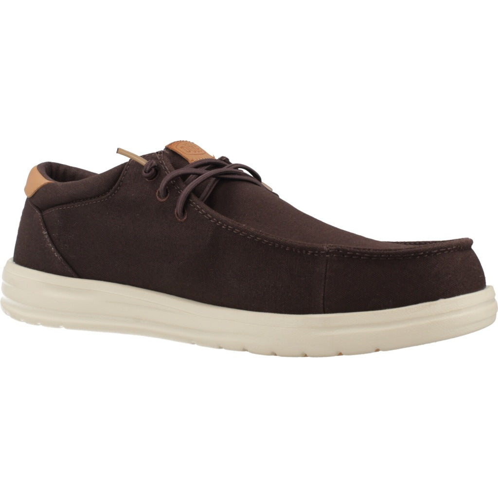 HEY DUDE PAUL CANVAS en color MARRON  (5)