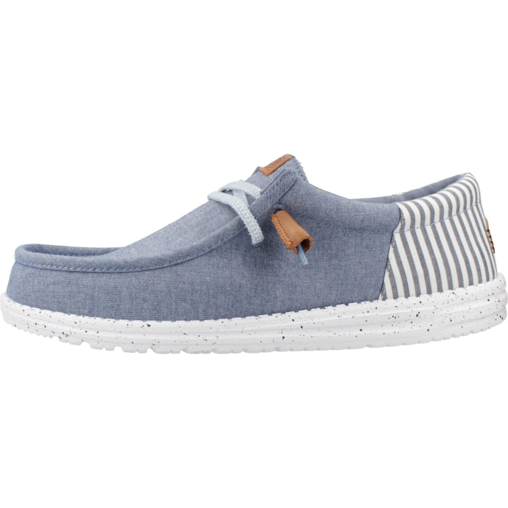 HEY DUDE WALLY FUNK NU PREP en color AZUL  (2)