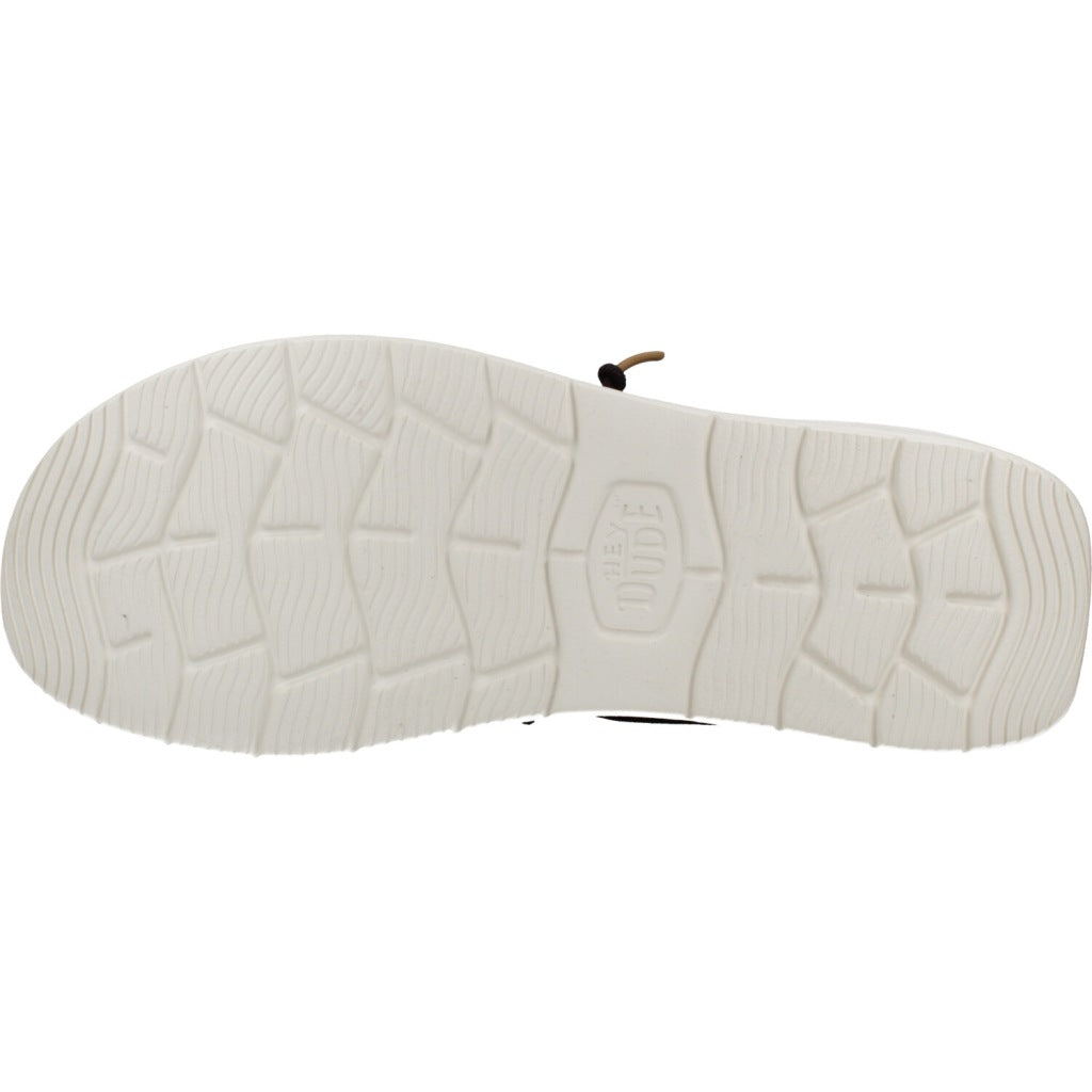 HEY DUDE WALLY COMF WOVEN en color MARRON  (6)