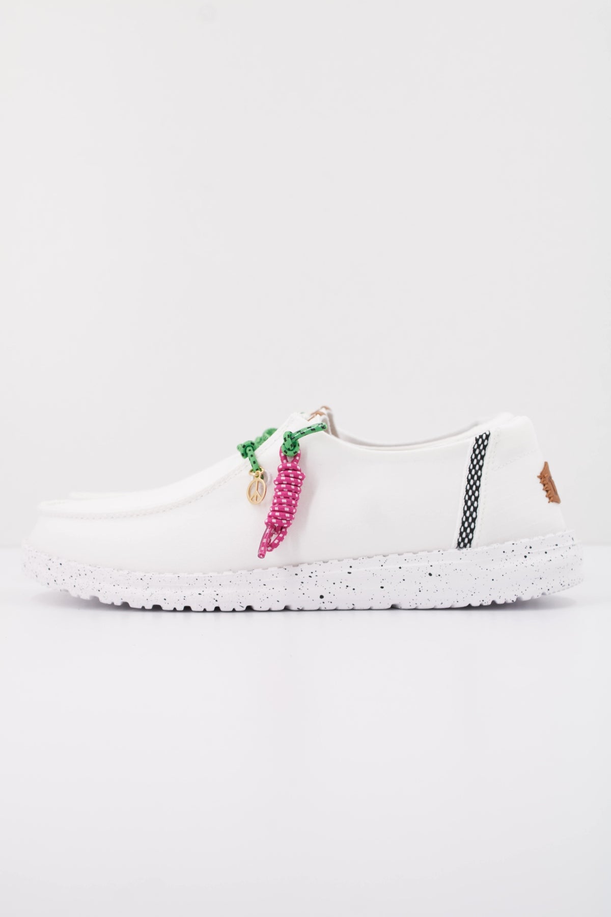 HEY DUDE  WENDY GETAWAY LACE  en color BLANCO  (1)