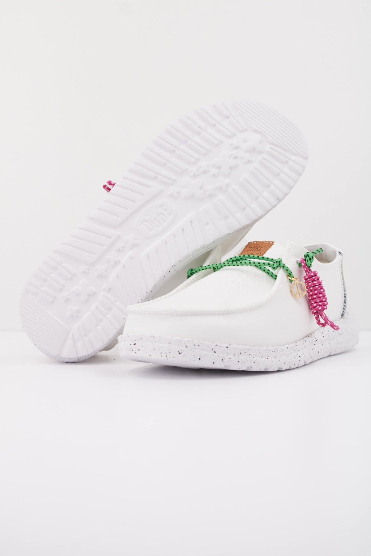 HEY DUDE  WENDY GETAWAY LACE  en color BLANCO  (5)