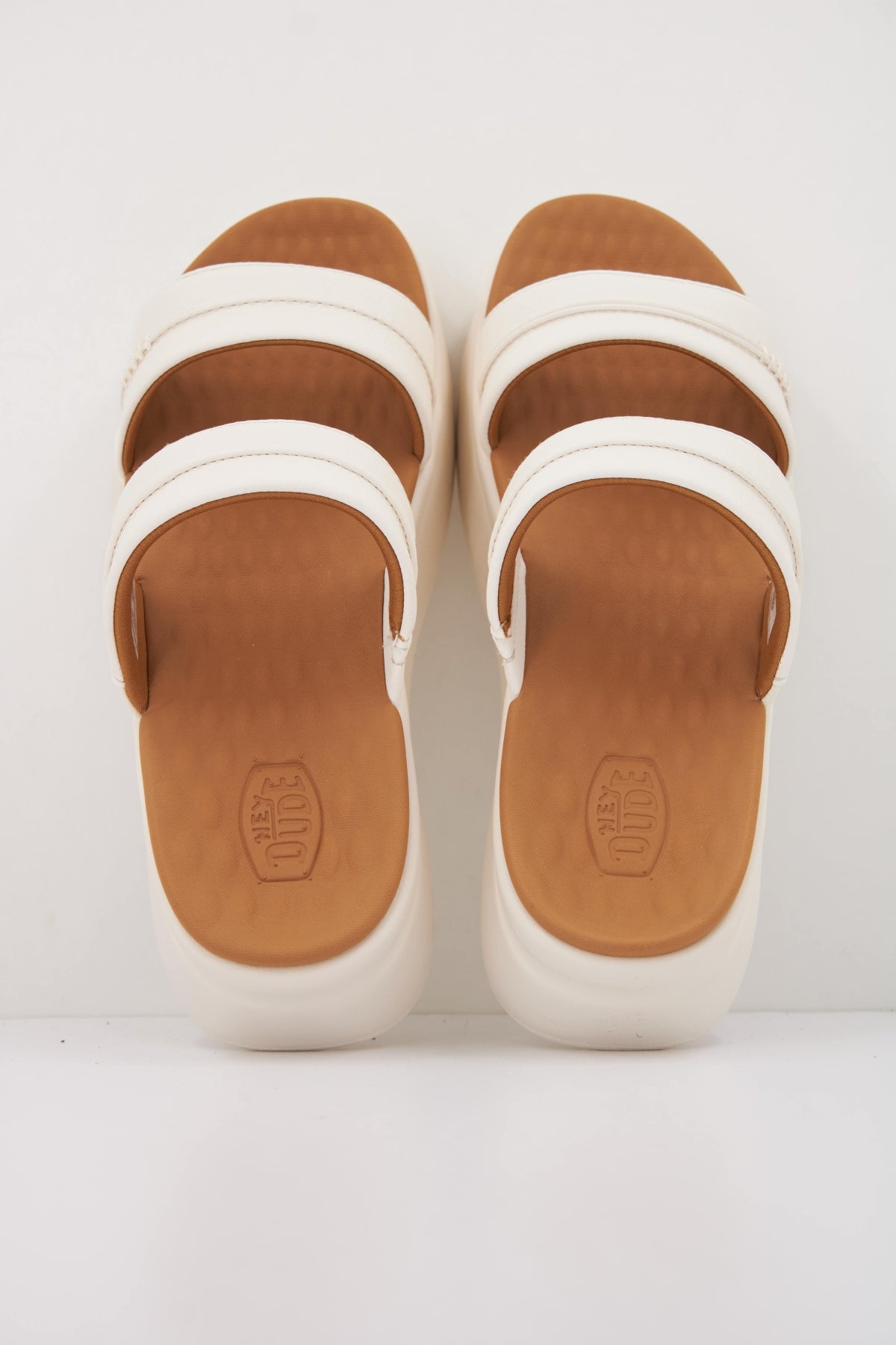 HEY DUDE AUSTIN SLIDE CLASSIC en color BLANCO  (3)