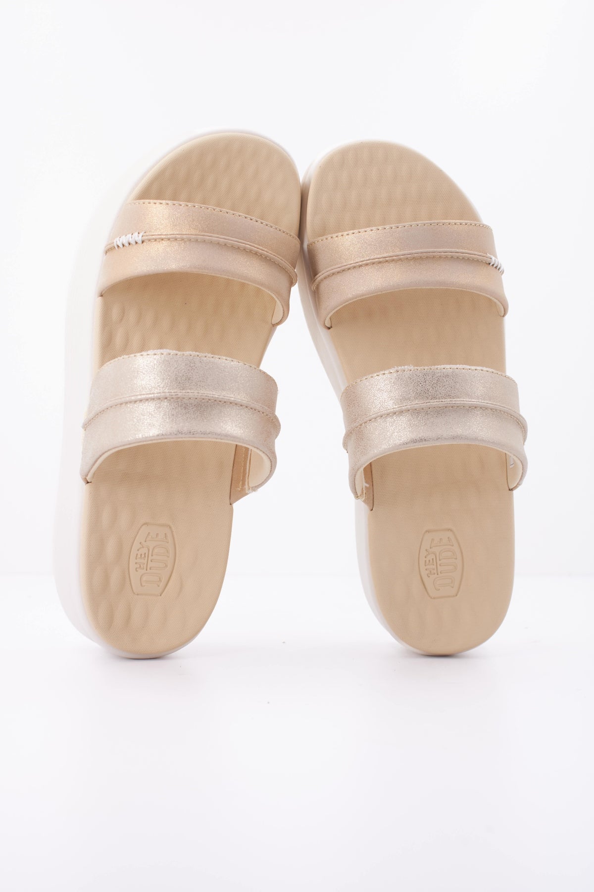 HEY DUDE AUSTIN SLIDE CLASSIC en color ORO  (3)