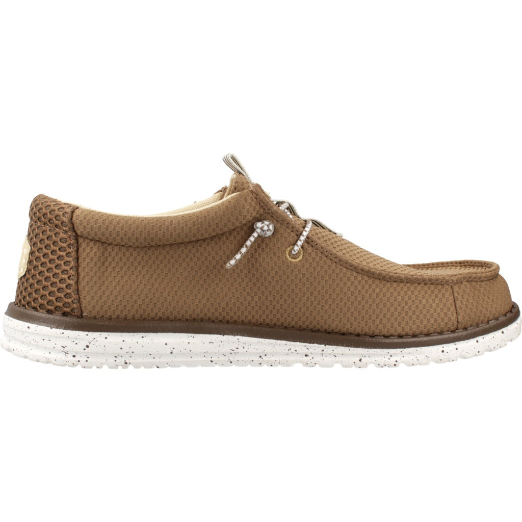 HEY DUDE WALLY MESH NEUTRALS en color MARRON  (4)