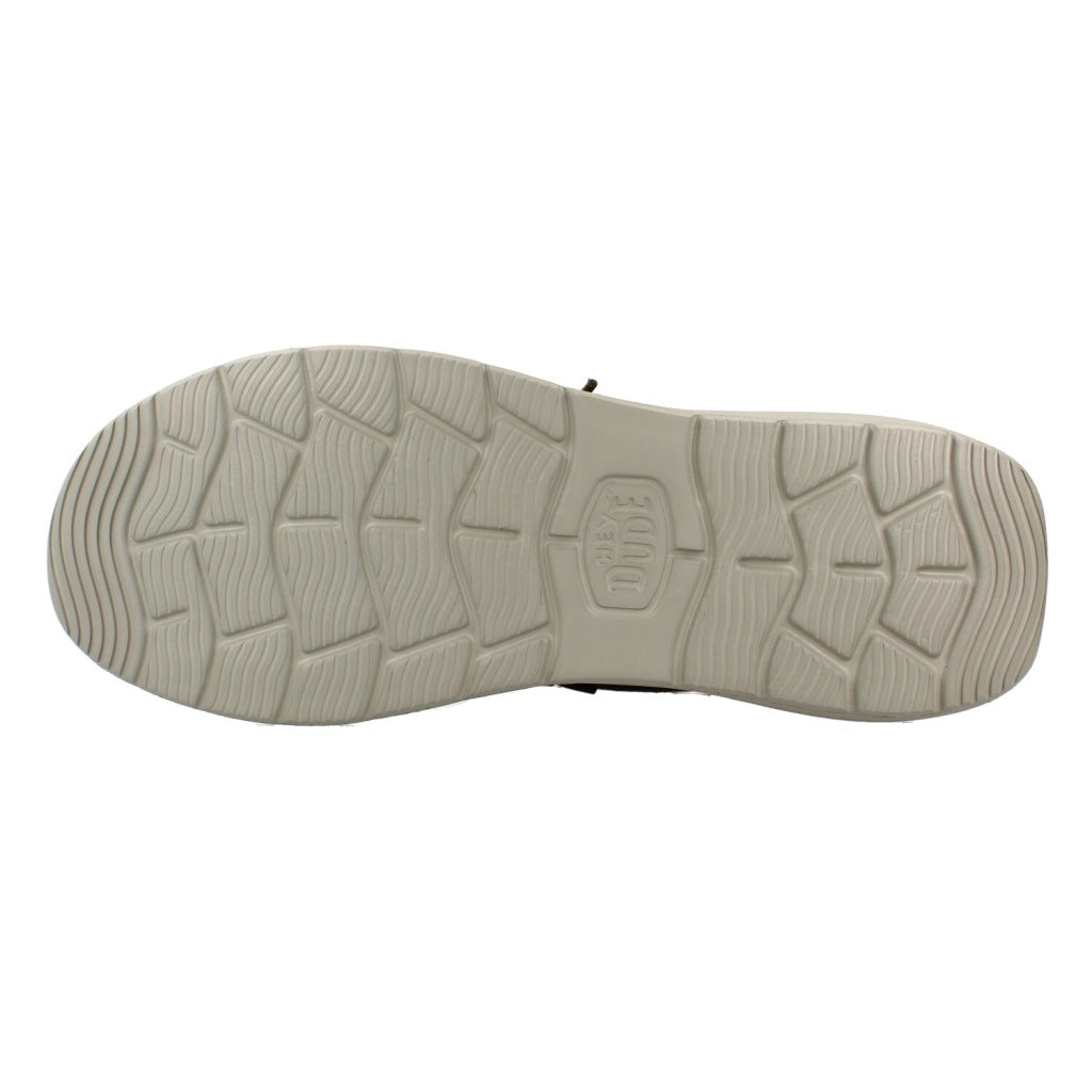 HEY DUDE HD WALLY X SUEDE en color VERDE  (6)