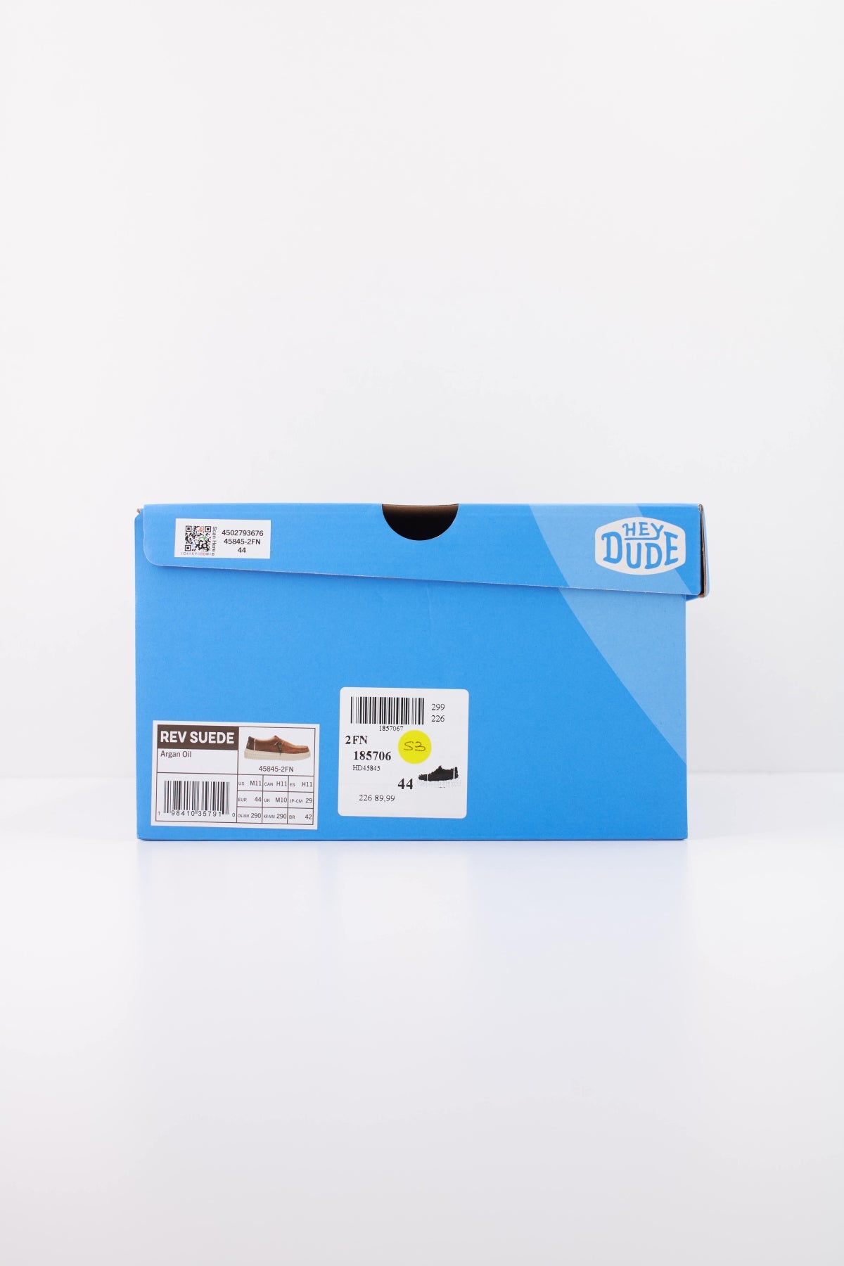 HEY DUDE HD REV SUEDE en color MARRON CLARO  (6)