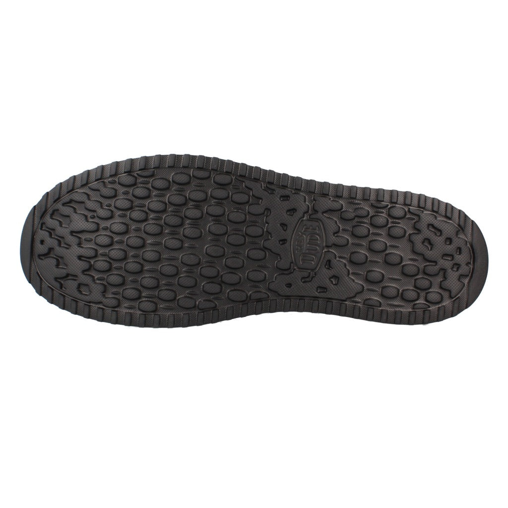HEY DUDE HD REV TUMBLED LEATHER en color NEGRO  (6)