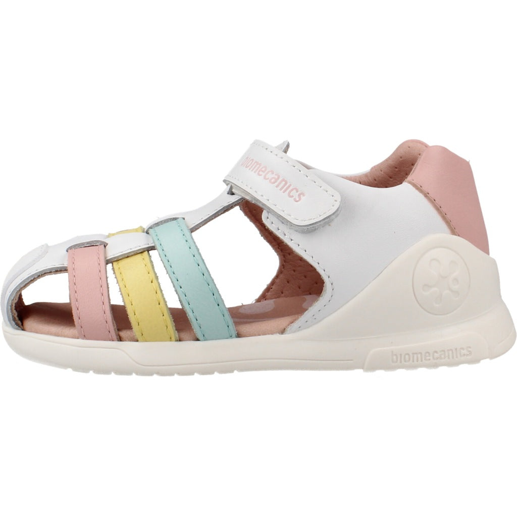 BIOMECANICS B SANDALIA CINTA ADHESIVA BAS en color BLANCO  (2)