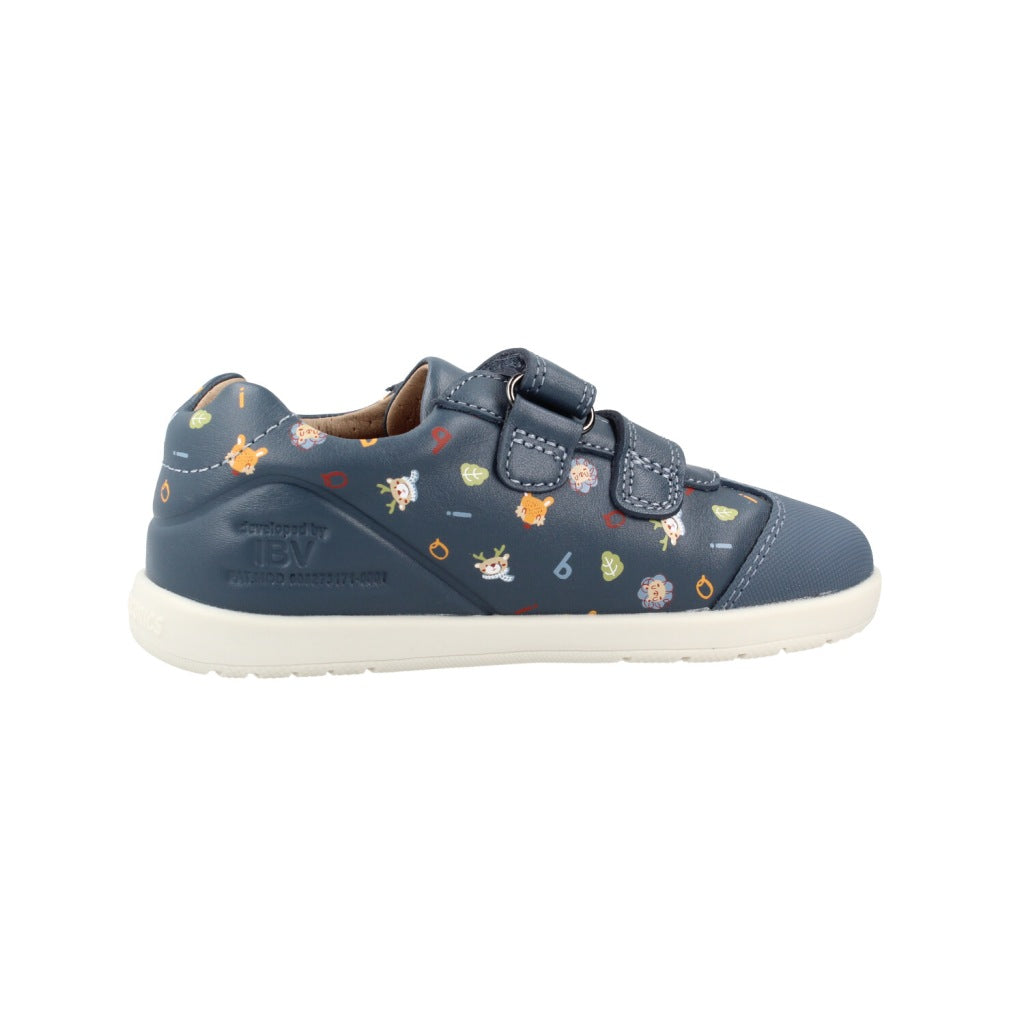 BIOMECANICS ZAPATO ESTAMPADO en color AZUL  (4)