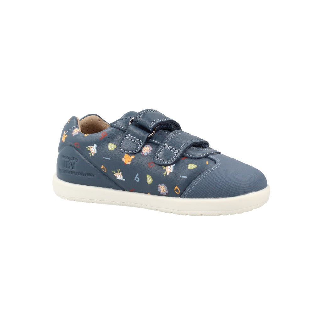 BIOMECANICS ZAPATO ESTAMPADO en color AZUL  (5)