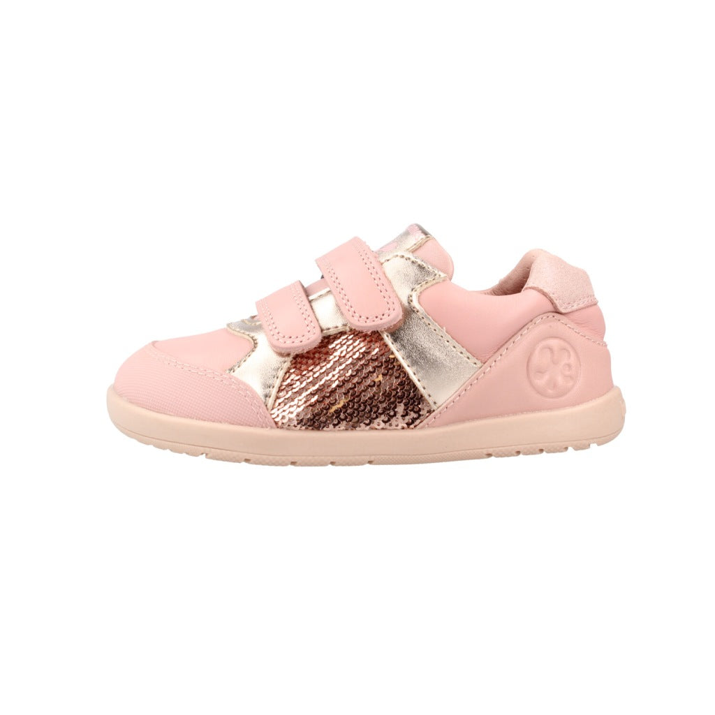 BIOMECANICS ZAPATO LENTEJUELAS en color ROSA  (2)