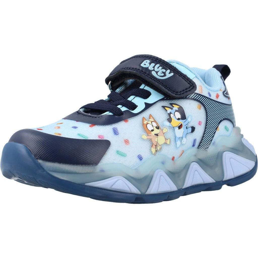 GARVALIN G ZAPATO SPORT LUCES  en color AZUL  (1)