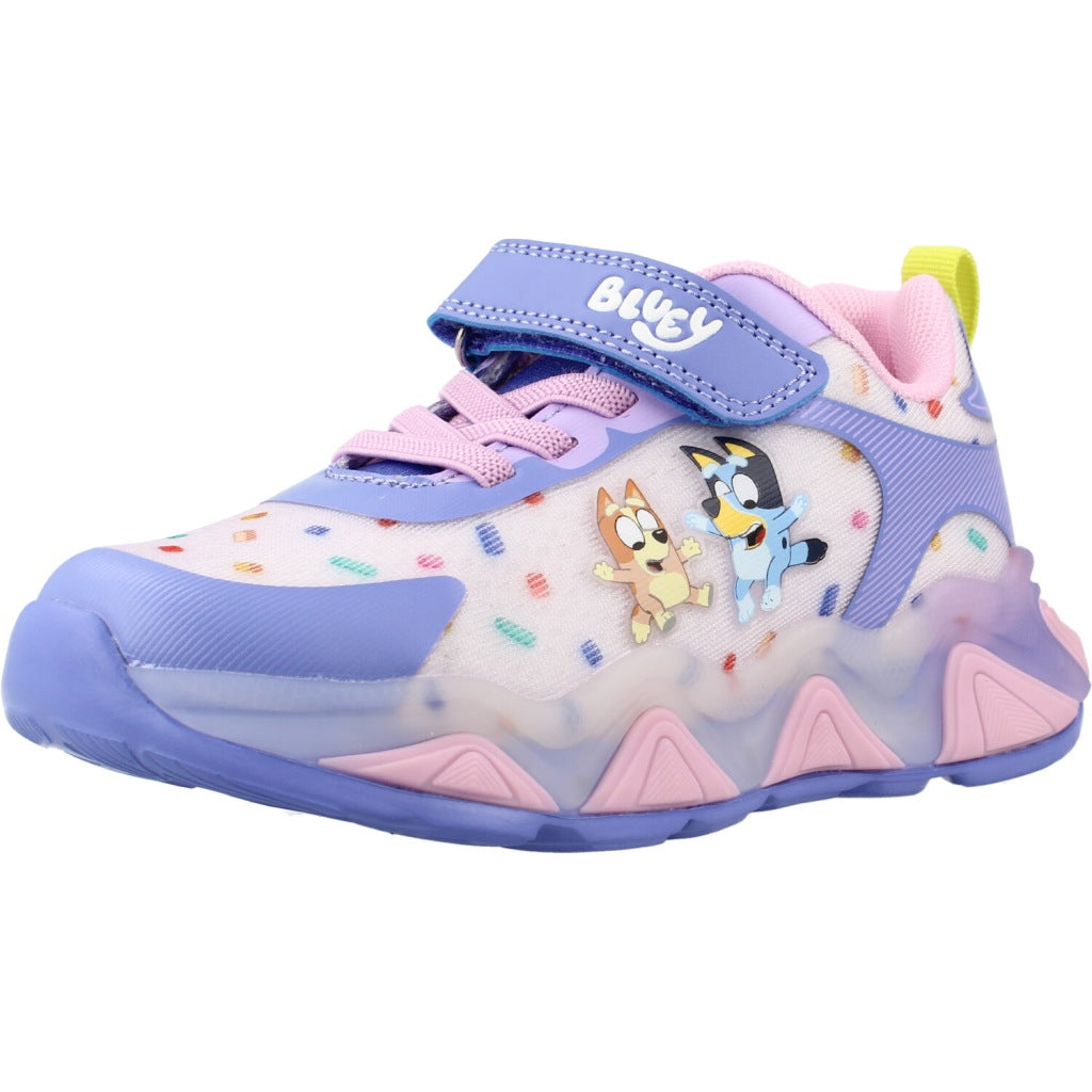 GARVALIN G ZAPATO SPORT LUCES  en color VIOLETA  (1)