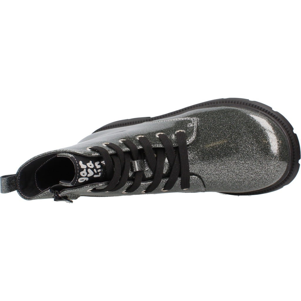 GARVALIN BOTA GLITTER en color PLATA  (7)