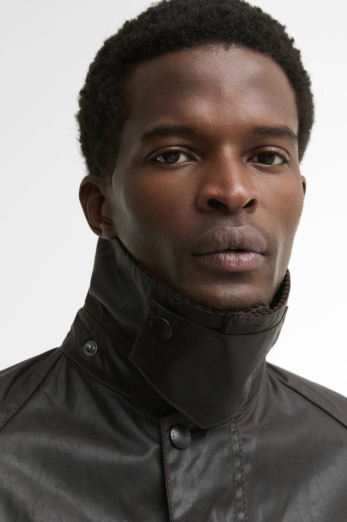 BARBOUR MWXSG BEDALE WAX JACKET en color NEGRO  (4)
