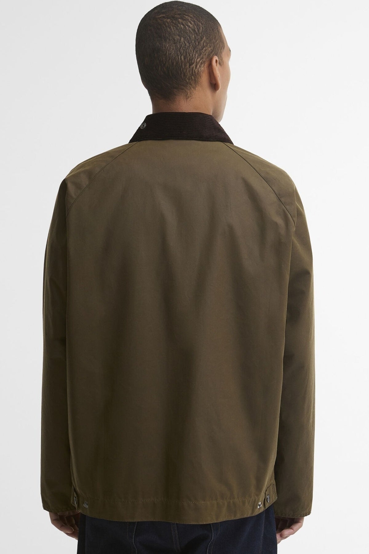 BARBOUR BEDALE SHORT WAX MWXBR en color MARRON  (2)